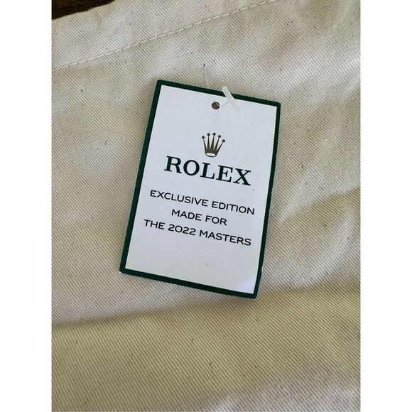 2022 Masters Tournament Golf Rolex Carrying Dust Bag Exclusive - Picture 3 of 6